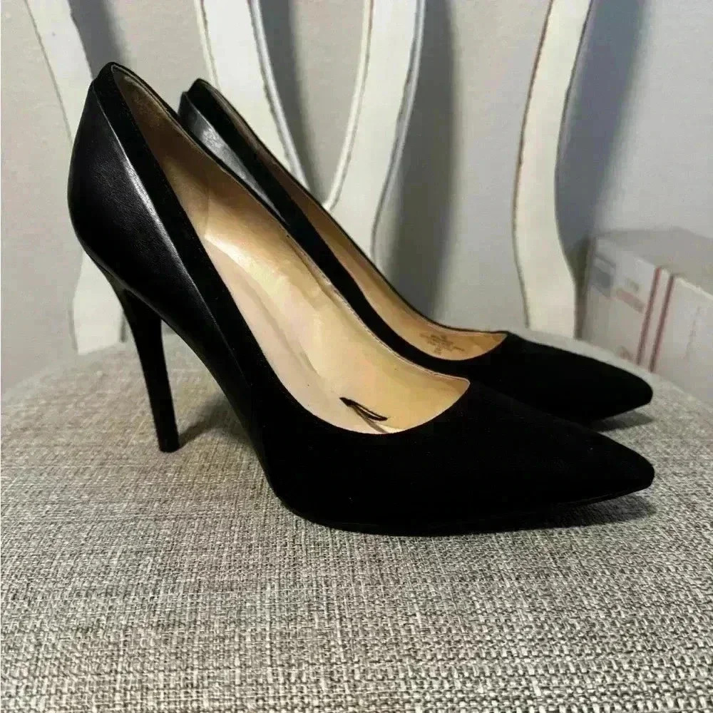 Marc Fisher Black Codie Heel Size 10M - Picture 3 of 10